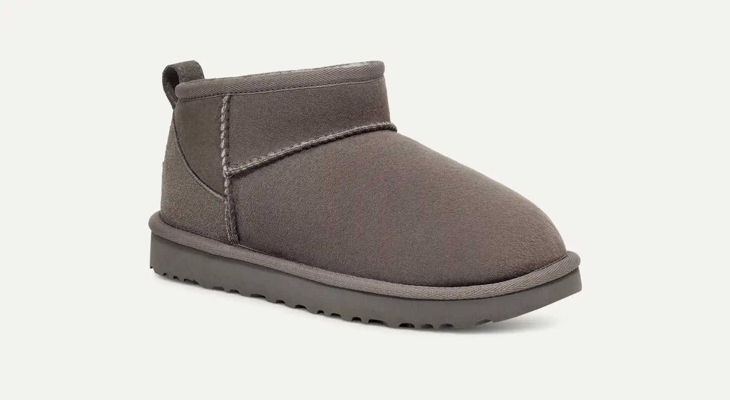 Ugg Botte Classic Ultra Mini - Grey