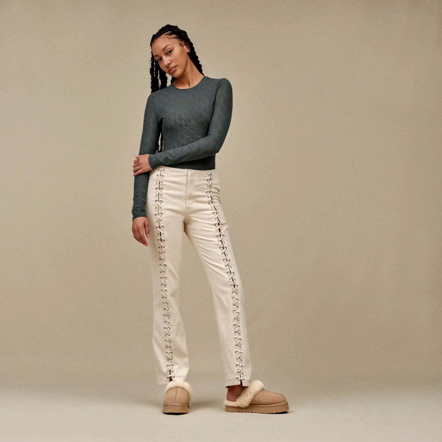 Ugg Chausson Disquette Sand