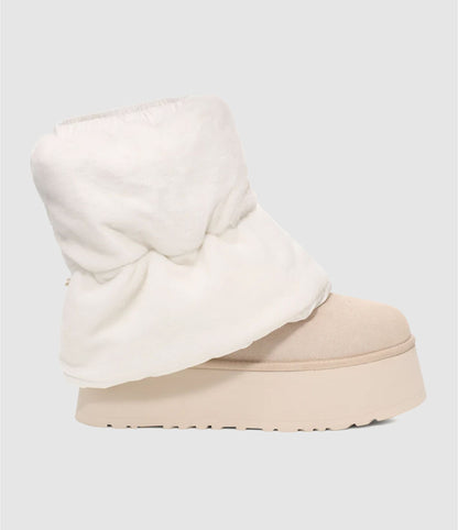 Bottines Classic Dipper Puffer White Ceramic